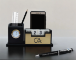 Chartered Accountant (CA) Pen Stand and Pen Set
