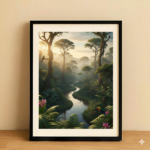 Personalised Midnight Edge Photo Frame Gift