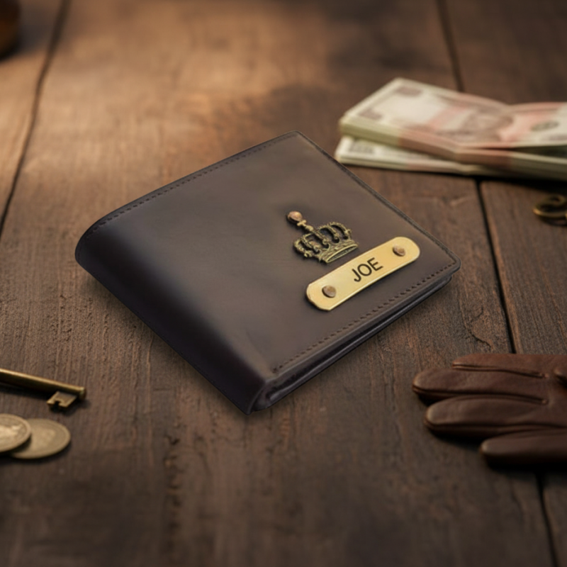 Personalized Genuine Leather Wallet For Men Gift